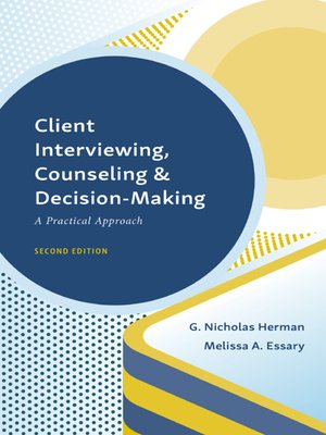 cover image of Client Interviewing, Counseling, and Decision-Making